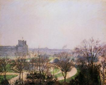 卡米耶 畢沙羅 The Tuileries Gardens 卡米耶 畢沙羅 The Tuileries Gardens